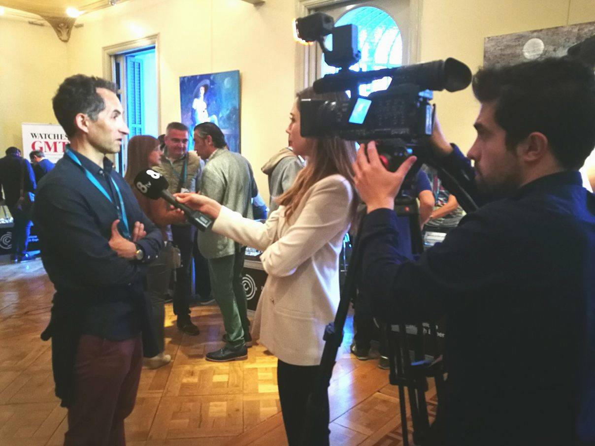 Entrevista de 8TV a Gregori, director BWE