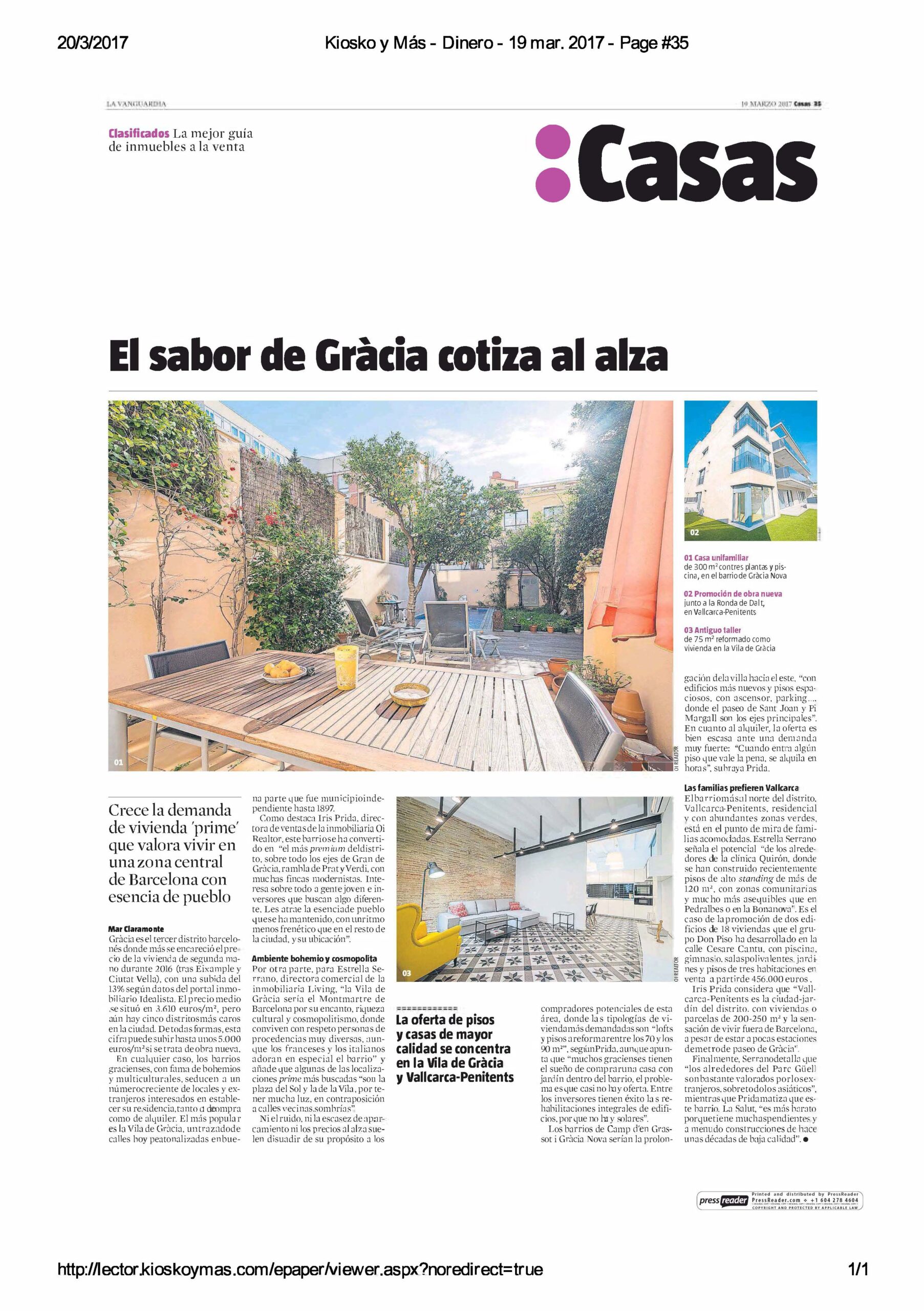 Gràcia_La Vanguardia (papel)_22.500vp