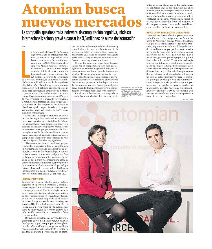 Atomian- La Vanguardia start ups